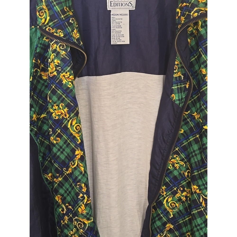Vtg Basic Editions Windbreaker Jacket Womens M Me… - image 13
